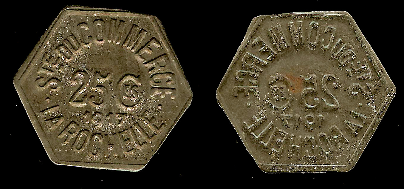 La Rochelle (Charente-Maritime) 25 centimes 1917 gEF